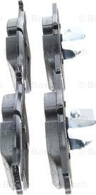 BOSCH 0 986 494 561 - Тормозные колодки, дисковые, комплект autospares.lv