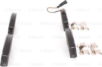 BOSCH 0 986 494 589 - Тормозные колодки, дисковые, комплект autospares.lv