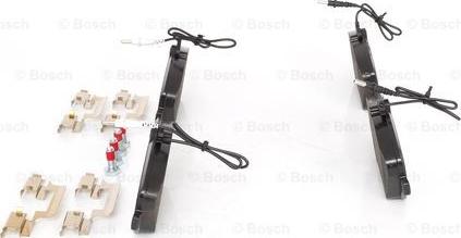 BOSCH 0 986 494 585 - Тормозные колодки, дисковые, комплект autospares.lv