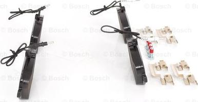 BOSCH 0 986 494 585 - Тормозные колодки, дисковые, комплект autospares.lv