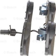 BOSCH 0 986 494 538 - Тормозные колодки, дисковые, комплект autospares.lv