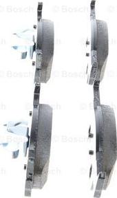 BOSCH 0 986 494 697 - Тормозные колодки, дисковые, комплект autospares.lv