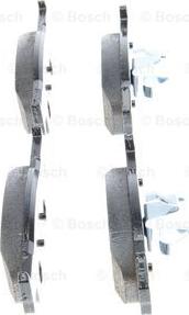 BOSCH 0 986 494 697 - Тормозные колодки, дисковые, комплект autospares.lv