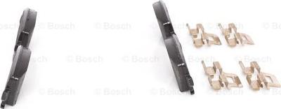 BOSCH 0 986 494 649 - Тормозные колодки, дисковые, комплект autospares.lv