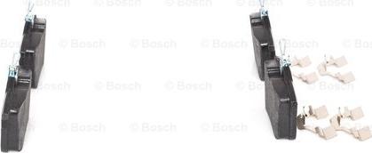 BOSCH 0 986 494 646 - Тормозные колодки, дисковые, комплект autospares.lv