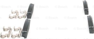 BOSCH 0 986 494 666 - Тормозные колодки, дисковые, комплект autospares.lv