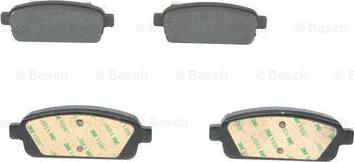 BOSCH 0 986 494 666 - Тормозные колодки, дисковые, комплект autospares.lv