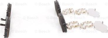 BOSCH 0 986 494 608 - Тормозные колодки, дисковые, комплект autospares.lv