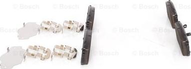 BOSCH 0 986 494 608 - Тормозные колодки, дисковые, комплект autospares.lv