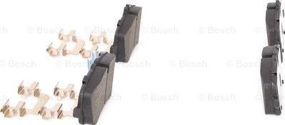 BOSCH 0 986 494 607 - Тормозные колодки, дисковые, комплект autospares.lv