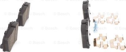 BOSCH 0 986 494 607 - Тормозные колодки, дисковые, комплект autospares.lv