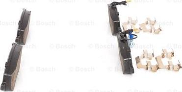 BOSCH 0 986 494 615 - Тормозные колодки, дисковые, комплект autospares.lv