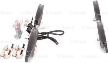 BOSCH 0 986 494 613 - Тормозные колодки, дисковые, комплект autospares.lv