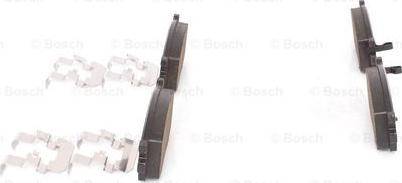 BOSCH 0 986 494 617 - Тормозные колодки, дисковые, комплект autospares.lv