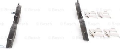 BOSCH 0 986 494 628 - Тормозные колодки, дисковые, комплект autospares.lv