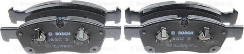 BOSCH 0 986 494 672 - Тормозные колодки, дисковые, комплект autospares.lv