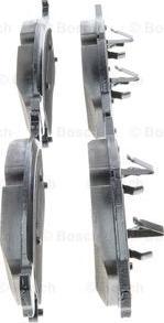 BOSCH 0 986 494 672 - Тормозные колодки, дисковые, комплект autospares.lv