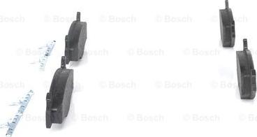 BOSCH 0 986 494 057 - Тормозные колодки, дисковые, комплект autospares.lv