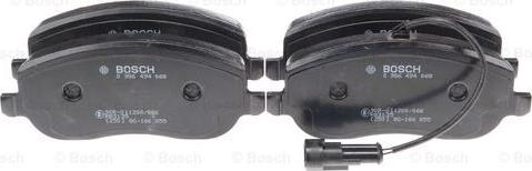 BOSCH 0 986 494 068 - Тормозные колодки, дисковые, комплект autospares.lv