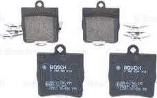 BOSCH 0 986 494 016 - Тормозные колодки, дисковые, комплект autospares.lv