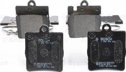 BOSCH 0 986 494 022 - Тормозные колодки, дисковые, комплект autospares.lv