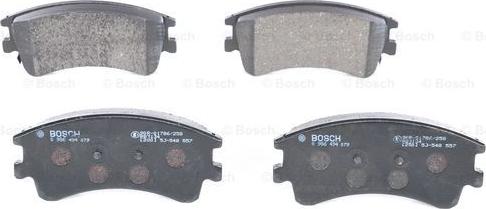 BOSCH 0 986 494 079 - Тормозные колодки, дисковые, комплект autospares.lv