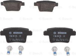 BOSCH 0 986 494 076 - Тормозные колодки, дисковые, комплект autospares.lv