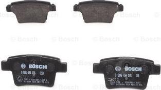 BOSCH 0 986 494 076 - Тормозные колодки, дисковые, комплект autospares.lv