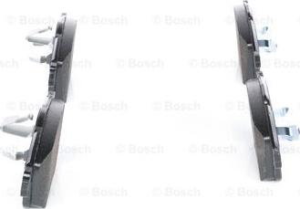 BOSCH 0 986 494 077 - Тормозные колодки, дисковые, комплект autospares.lv