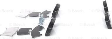 BOSCH 0 986 494 195 - Тормозные колодки, дисковые, комплект autospares.lv