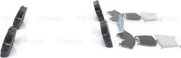 BOSCH 0 986 494 195 - Тормозные колодки, дисковые, комплект autospares.lv