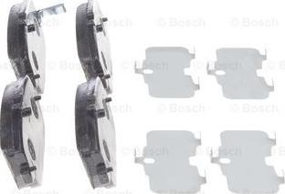 BOSCH 0 986 494 190 - Тормозные колодки, дисковые, комплект autospares.lv