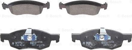 BOSCH 0 986 494 197 - Тормозные колодки, дисковые, комплект autospares.lv