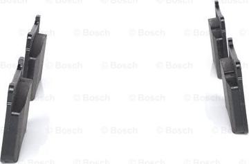 BOSCH 0 986 494 166 - Тормозные колодки, дисковые, комплект autospares.lv