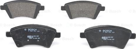 BOSCH 0 986 494 129 - Тормозные колодки, дисковые, комплект autospares.lv