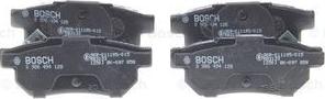 BOSCH 0 986 494 128 - Тормозные колодки, дисковые, комплект autospares.lv