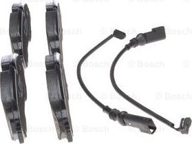 BOSCH 0 986 494 845 - Тормозные колодки, дисковые, комплект autospares.lv