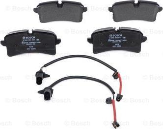 BOSCH 0 986 494 841 - Тормозные колодки, дисковые, комплект autospares.lv