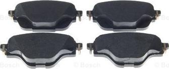 BOSCH 0 986 494 805 - Тормозные колодки, дисковые, комплект autospares.lv