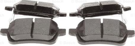 BOSCH 0 986 494 802 - Тормозные колодки, дисковые, комплект autospares.lv