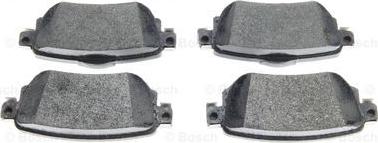 BOSCH 0 986 494 816 - Тормозные колодки, дисковые, комплект autospares.lv