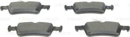 BOSCH 0 986 494 811 - Тормозные колодки, дисковые, комплект autospares.lv