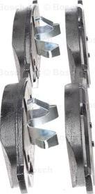 BOSCH 0 986 494 826 - Тормозные колодки, дисковые, комплект autospares.lv