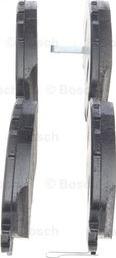 BOSCH 0 986 494 821 - Тормозные колодки, дисковые, комплект autospares.lv