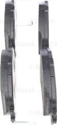 BOSCH 0 986 494 821 - Тормозные колодки, дисковые, комплект autospares.lv