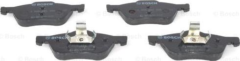 BOSCH 0 986 494 396 - Тормозные колодки, дисковые, комплект autospares.lv