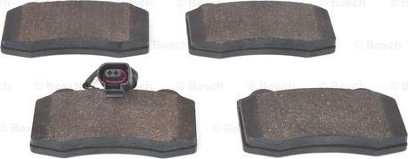 BOSCH 0 986 494 367 - Тормозные колодки, дисковые, комплект autospares.lv