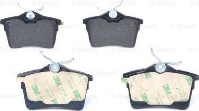 BOSCH 0 986 494 304 - Тормозные колодки, дисковые, комплект autospares.lv