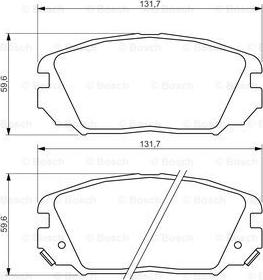 PALIDIUM 1080-3450 - Тормозные колодки, дисковые, комплект autospares.lv