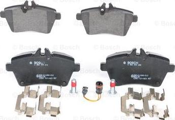 BOSCH 0 986 494 290 - Тормозные колодки, дисковые, комплект autospares.lv